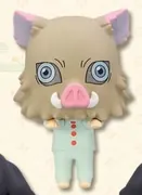 Kimetsu no Yaiba - Hashibira Inosuke - Chokotto Hikkake Figure Puchi - Chokotto Hikkake Figure Puchi ~Inosuke mo Ippai~ (FuRyu)