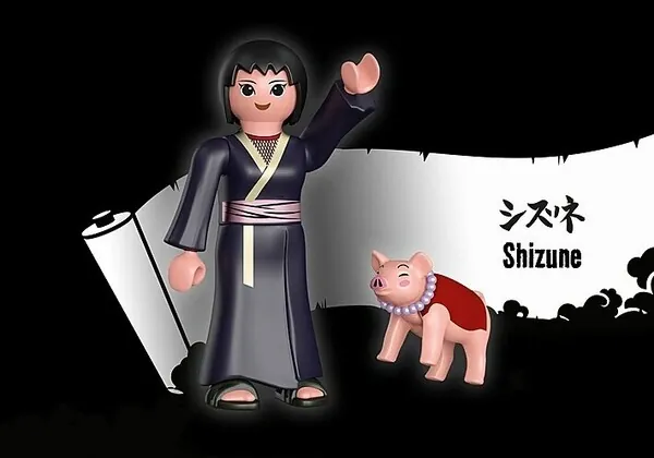 Naruto Shippuuden - Shizune - Tonton - Playmobil (71115) - Playmobil Naruto Shippuuden (Brandstätter Group)