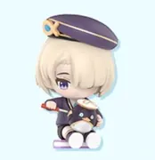 Genshin Impact - Freminet - Genshin Impact Academy's Light & Shadow Poetry - Pop Mart x Genshin Impact - Little Penguin Friend (miHoYo, Pop Mart)