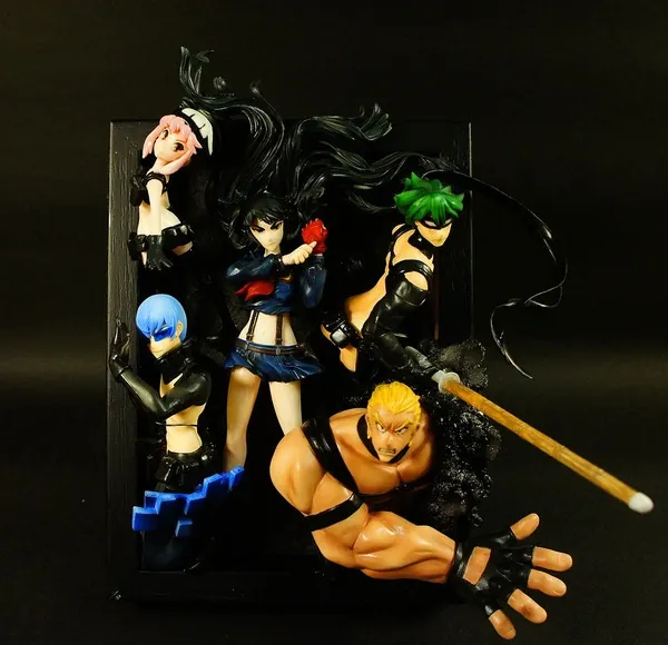 Kill la Kill - Gamagoori Ira - Inumuta Houka - Jakuzure Nonon - Kiryuuin Satsuki - Sanageyama Uzu - Senketsu (TK no Hakoniwa)