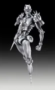Jojo no Kimyou na Bouken - Ougon no Kaze - Coco Jumbo - Silver Chariot - Super Action Statue (#42) (Medicos Entertainment)