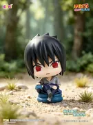 Naruto Shippuuden - Aoda - Uchiha Sasuke - Naruto Shippuden Cute Ninja Swift Wind Sitting Figure (Eaki)