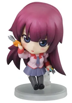 Bakemonogatari - Senjougahara Hitagi - Caption Doll - B (Bandai)