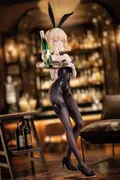 Fate/Grand Order - Altria Pendragon - 1/7 - Saber Alter, Bunny Girl (Jia Bai Mao de Miao Miao Quan, Jiu Wei Mao Ren Xing Gongfang)
