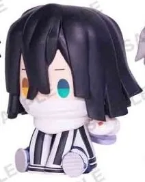 Kimetsu no Yaiba - Iguro Obanai - Kaburamaru - Kimetsu no Yaiba Petatto Nejimaki Mascot Vol.3 - Petatto Nejimaki (Bushiroad Creative)