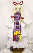 Touhou Project - Yakumo Yukari - Doll Clothes - Doujin Accessory - Murasaki Doushi-fuku (Ginger Tea)