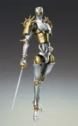 Jojo no Kimyou na Bouken - Stardust Crusaders - Anubis Shin - Silver Chariot - Super Action Statue (#51) - Second Ver. (Medicos Entertainment)