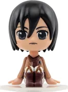 Shingeki no Kyojin - Mikasa Ackerman - Bobble Hero - Bobblehead - YuMe Attack On Titan Bobble Hero Blind Box (2) (YuMe Toys)