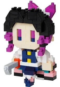 Kimetsu no Yaiba - Kochou Shinobu - Block - Kimetsu no Yaiba x Nanoblock - Nanoblock (Aniplex, Kawada)