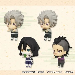 Kimetsu no Yaiba - Shinazugawa Sanemi - Chokotto Hikkake Figure Puchi - Kimetsu no Yaiba Chokotto Hikkake Figure Puchi Minna mo Ippai Daishuugou Hen 4 (FuRyu)