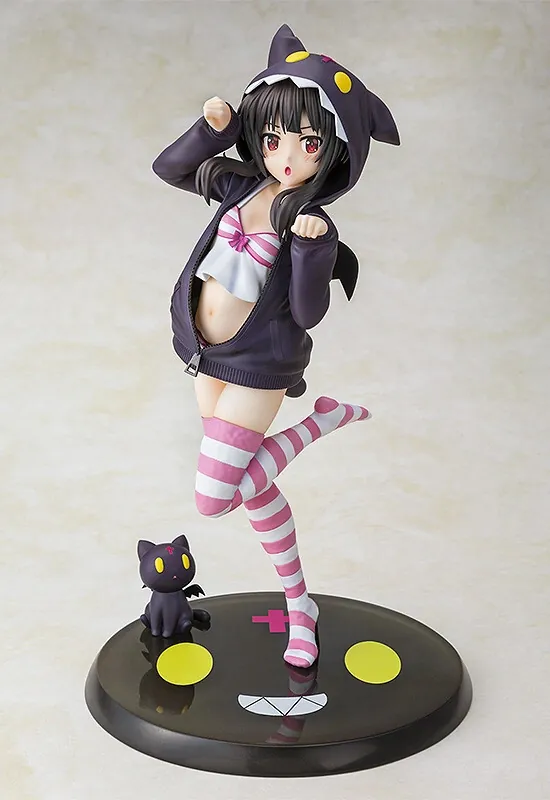 Kono Subarashii Sekai ni Shukufuku o! - Chomusuke - Megumin - CA Works - 1/7 - Hoodie☆Look Chomusuke Ver. (Chara-Ani, Kadokawa)