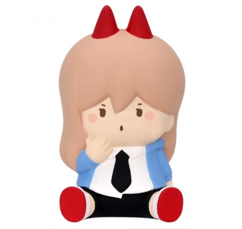 Chainsaw Man - Power - Chubby Chubby - Chubby Chubby Chainsaw Man Soft Vinyl Figure - Sofubi Figure (Takara Tomy A.R.T.S)