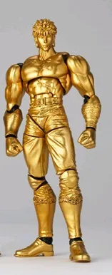 Hokuto no Ken - Kenshirou - Hokuto no Ken Revolution - Revoltech - 011 - Gold Ver. (Kaiyodo)