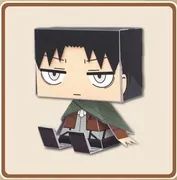 Shingeki no Kyojin - Levi - Graphig - Graphig Jumbo Carddass Shingeki no Kyojin (Bandai)