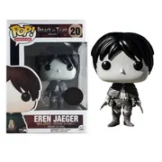 Shingeki no Kyojin - Eren Yeager - POP! Animation (#20) - POP! Vinyl - Monochrome ver. (Funko Toys)