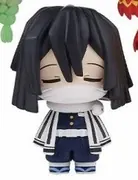 Kimetsu no Yaiba - Iguro Obanai - Kaburamaru - Kimetsu no Yaiba Collection Mini Figure Tsumurizumu Vol.3 (Bandai Namco Entertainment Inc., Bandai Spirits)