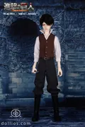 Shingeki no Kyojin - Levi - Character Doll - Chikagai Ver. (Dolk, I.O.S)