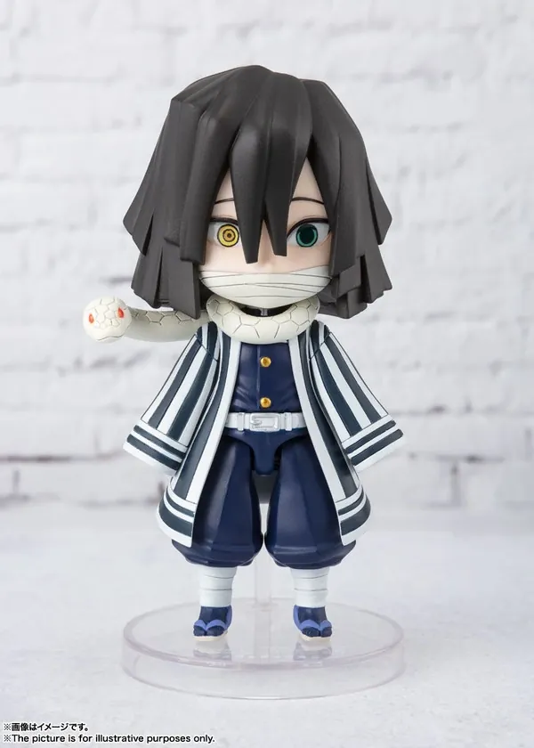 Kimetsu no Yaiba - Iguro Obanai - Kaburamaru - Figuarts Mini (Bandai Spirits)