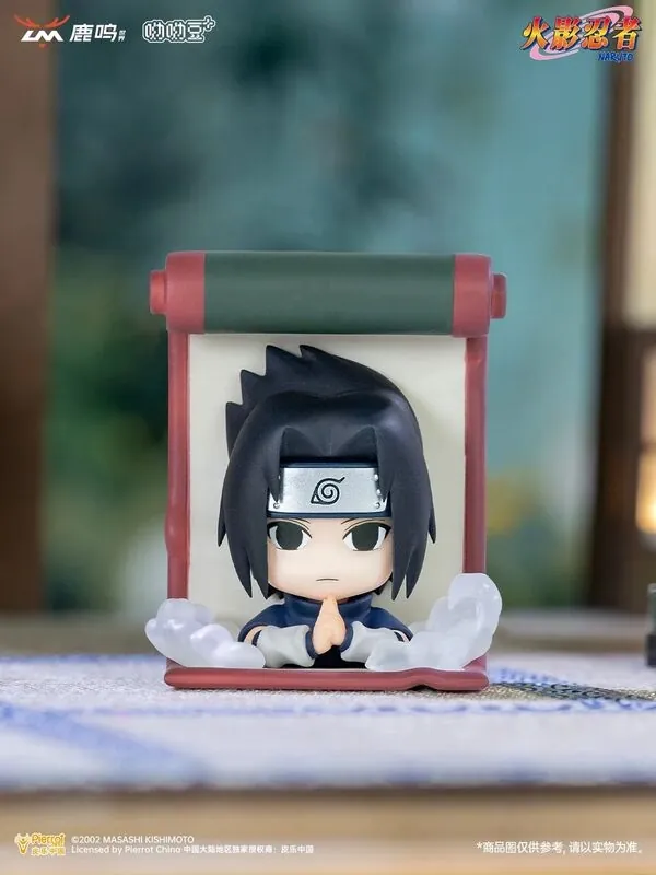 Naruto - Uchiha Sasuke - Magnet Figure - Naruto Secret Scroll Series Magnet Yoyo Doll+ - Yoyo Doll+ (Luming Wenhua)