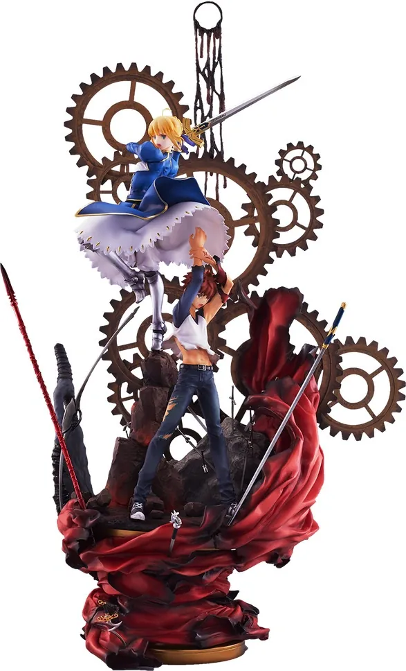 Fate/Stay Night - Altria Pendragon - Emiya Shirou - 15th Anniversary Figure -Kiseki- (Aniplex, Monolith, Revolve)