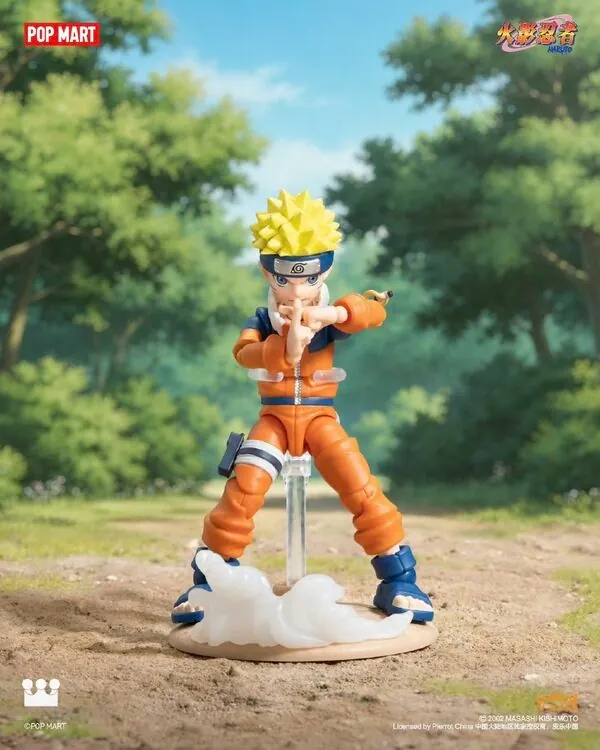 Naruto - Uzumaki Naruto - Pop Action Classic Naruto: Chunin Exams Series Figures (Pop Mart)
