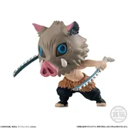 Kimetsu no Yaiba - Hashibira Inosuke - Bandai Shokugan - Candy Toy - Kimetsu no Yaiba Adverge Motion (Bandai)