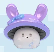 Honkai: Star Rail - Wolfshroom - Honkai: Star Rail Sparkly Rabbit and Fire Shroom Series - Honkai: Star Rail Sparkly Rabbit and Fire Shroom Series Mini Figure - A Type (HeyDolls, miHoYo)