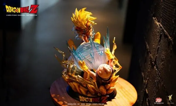 Dragon Ball Z - Majin Buu (Fat) - Son Goku SSJ3 - 1/6 (Soul Wing)