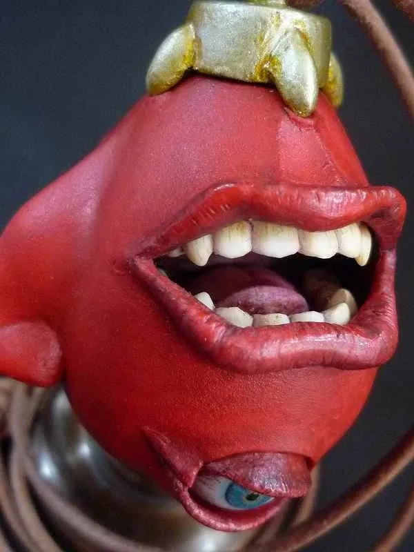 Berserk - Behelit - Movable Crimson Behelit: Egg of the King - 1/1 (A-TOM hi-grade)