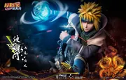 Naruto Shippuuden - Namikaze Minato - Uzumaki Kushina - Uzumaki Naruto - 1/4 - Battle Edition (Light Year Studio)