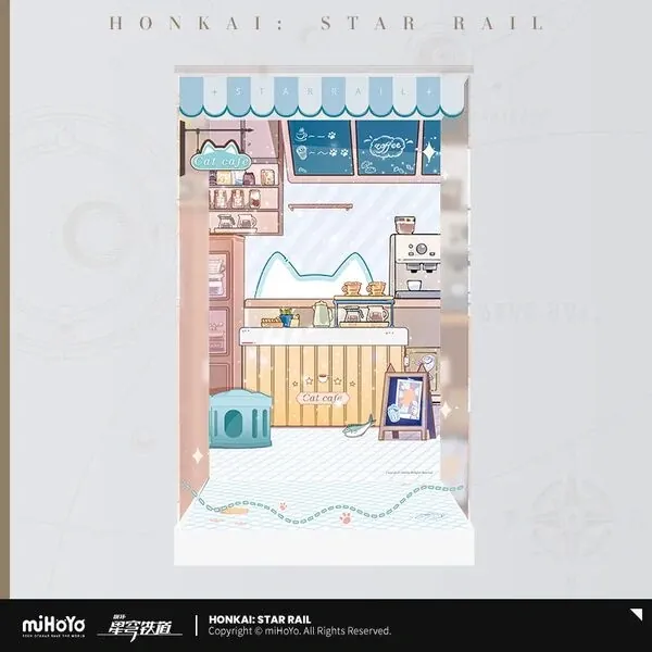 Honkai: Star Rail - Display Case - Honkai: Star Rail Little Cat Series - Little Series - Cool Color, Standard Edition (miHoYo)