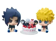 Naruto Shippuuden - Haruno Sakura - Hatake Kakashi - Sai - Uchiha Sasuke - Uzumaki Naruto - Yamato - Petit Chara Land - Naruto to Sasuke no Nanapan Cake Set (MegaHouse)