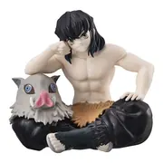 Kimetsu no Yaiba - Hashibira Inosuke - Kimetsu no Yaiba Suwarasetai Real Kamado Tanjirou Hashibira Inosuke - Suwarasetai Real (Bandai)
