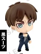 Shingeki no Kyojin - Eren Yeager - Shirokuro Capsule - Shirokuro Capsule Shingeki no Kyojin - Black ver. (Bushiroad Creative)