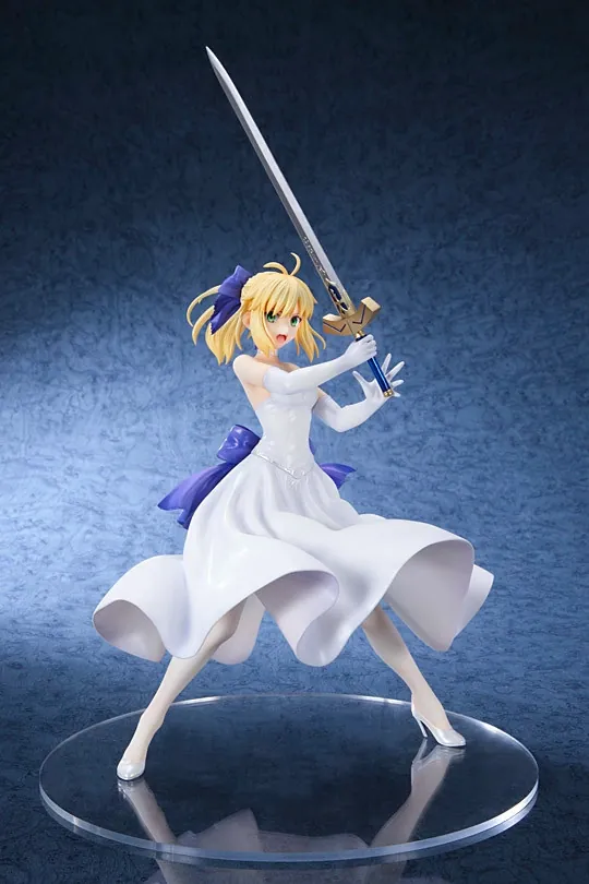 Fate/Stay Night Unlimited Blade Works - Altria Pendragon - 1/8 - Saber, Shiro Dress Ver. (Bell Fine)