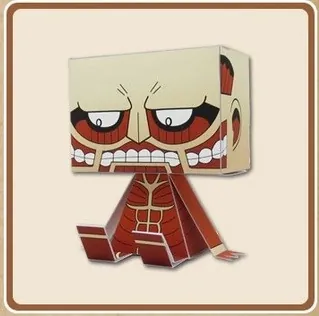 Shingeki no Kyojin - Chou-ougata Kyojin - Graphig - Graphig Jumbo Carddass Shingeki no Kyojin (Bandai)