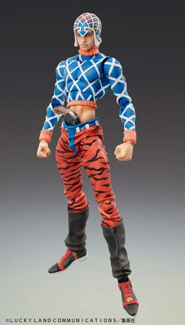 Jojo no Kimyou na Bouken - Ougon no Kaze - Guido Mista - Sex Pistols - Super Action Statue (#34) (Medicos Entertainment)