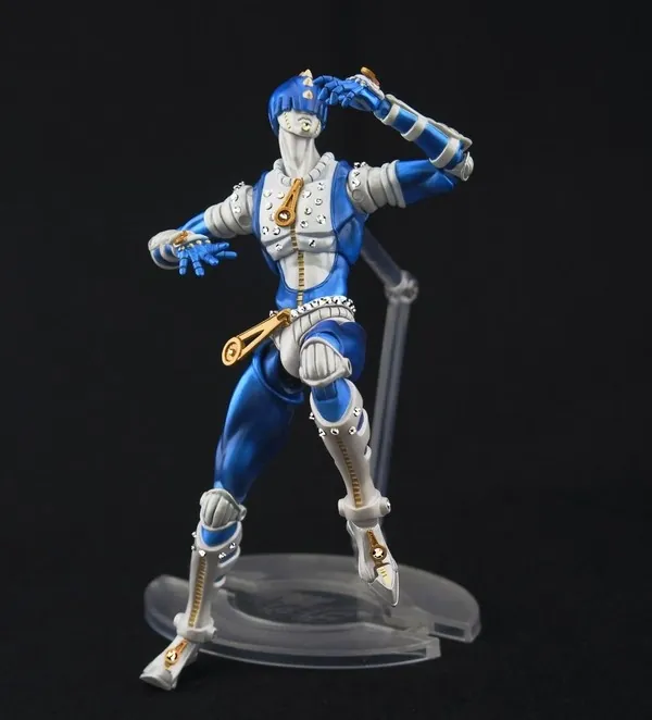Jojo no Kimyou na Bouken - Ougon no Kaze - Sticky Fingers - Super Action Statue - Swarovski Limited Edition (Medicos Entertainment)