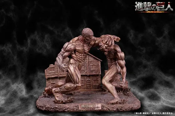 Shingeki no Kyojin - Eren Kyojin - Yoroi no Kyojin - Diorama - Bronze Ver. (A-Toys)