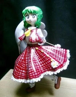 Touhou Project - Kazami Yuuka - ZUN art version (Kurosuzu Shoukei)