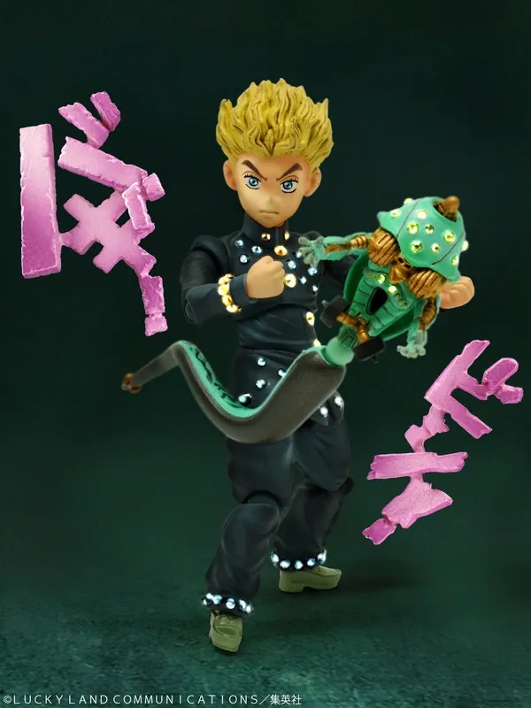 Diamond wa Kudakenai - Jojo no Kimyou na Bouken - Echoes ACT 1 - Hirose Koichi - Super Action Statue - Swarovski Limited Edition (Medicos Entertainment)