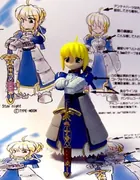 Fate/Stay Night - Altria Pendragon - Saber, SD (Vixen)