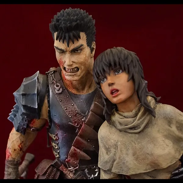 Berserk - Casca - Guts - 1/6 - Winter Journey- Limited Edition I Black Repainting Version) (Art of War)