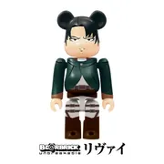 Shingeki no Kyojin - Levi - Be@rbrick (7-Eleven, Medicom Toy)