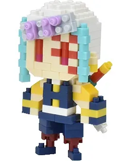 Kimetsu no Yaiba - Uzui Tengen - Block - Kimetsu no Yaiba x Nanoblock - Nanoblock (Aniplex, Kawada)