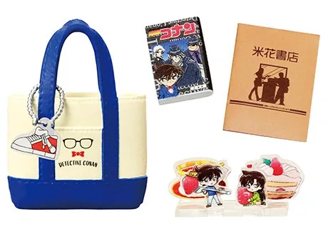 Meitantei Conan - Edogawa Conan - Gin - Kudou Shinichi - Mouri Ran - Vermouth - Vodka - Meitantei Conan Daisuki! Conan Room (8) - Miniature - Shinsaku Item o Kai ni Itou (Re-Ment)