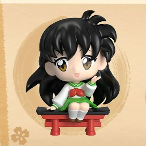Sengoku Otogizoushi: InuYasha - Higurashi Kagome - Inuyasha Sitting in a Row (LDCX)