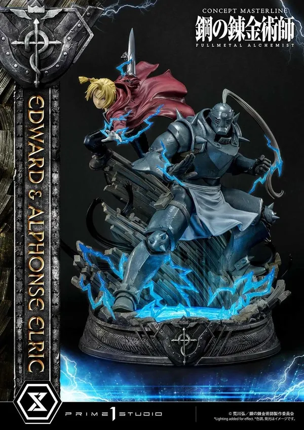Hagane no Renkinjutsushi Fullmetal Alchemist - Alphonse Elric - Edward Elric - Concept Masterline (CMFMA-01) - 1/6 (Prime 1 Studio)