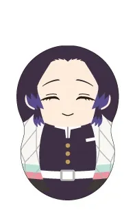 Kimetsu no Yaiba - Kochou Shinobu - Bandai Shokugan - Candy Toy - Coo'nuts - Coo'nuts Kimetsu no Yaiba 2 (8) (Bandai)