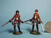 Shingeki no Kyojin - Eren Yeager - 1/48 (Aurora Model)